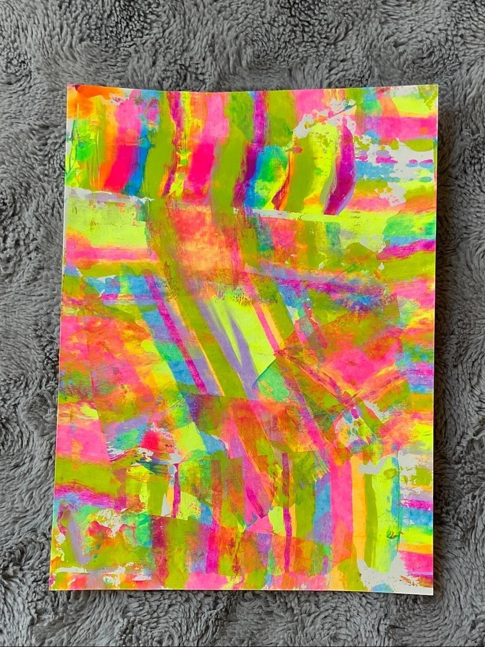 Abstract Multicolor Art Background Painting
